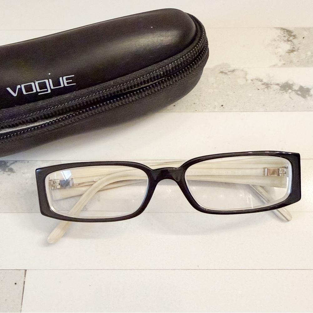 Vogue Women’s Black Embellished Glasses